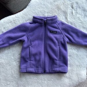 Girls infant fleece Columbia jacket